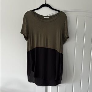 Lush Green Boxy Short Sleeve T-Shirt